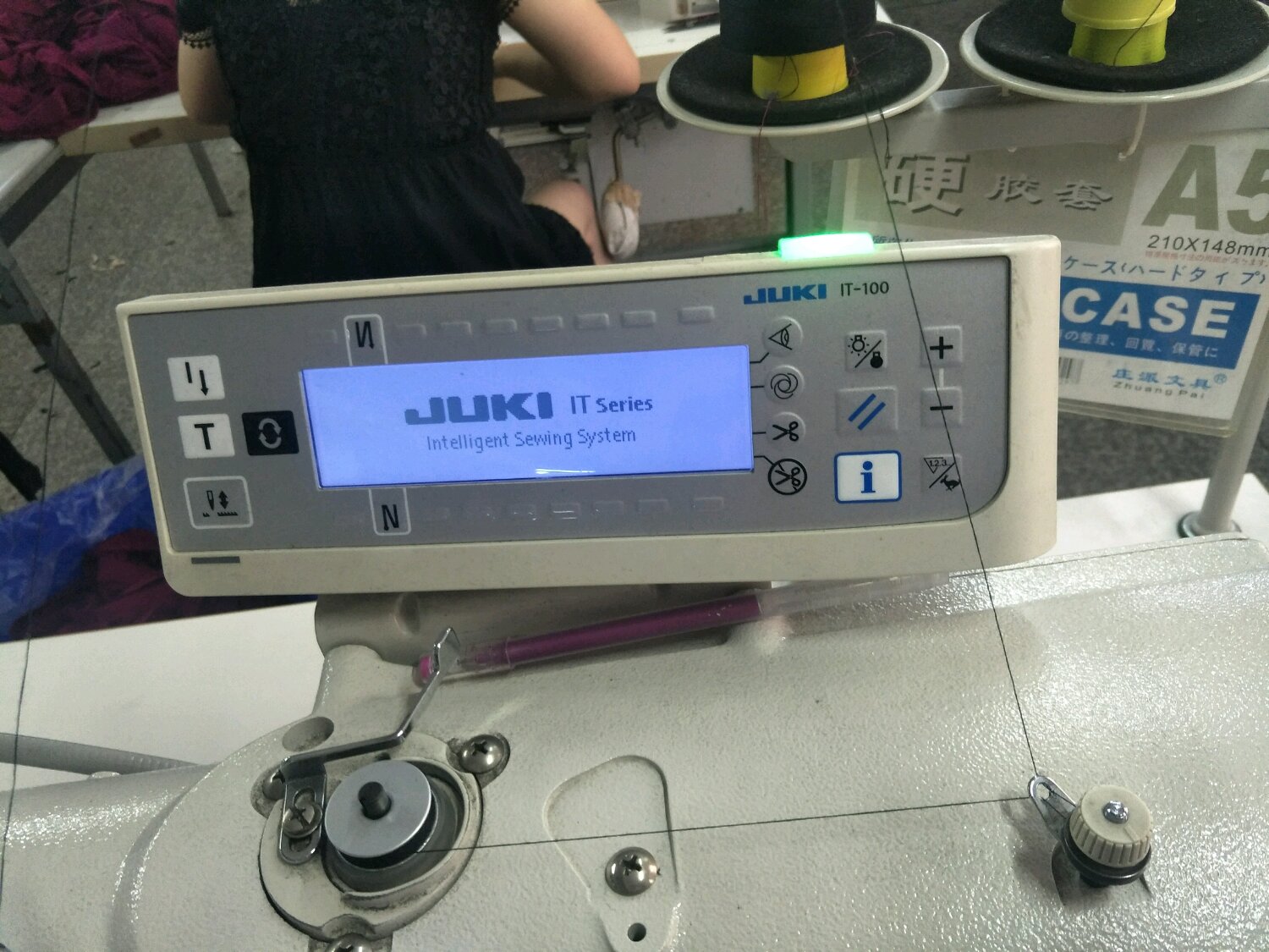 重機JUKI，IT-100怎么解鎖調速？ 